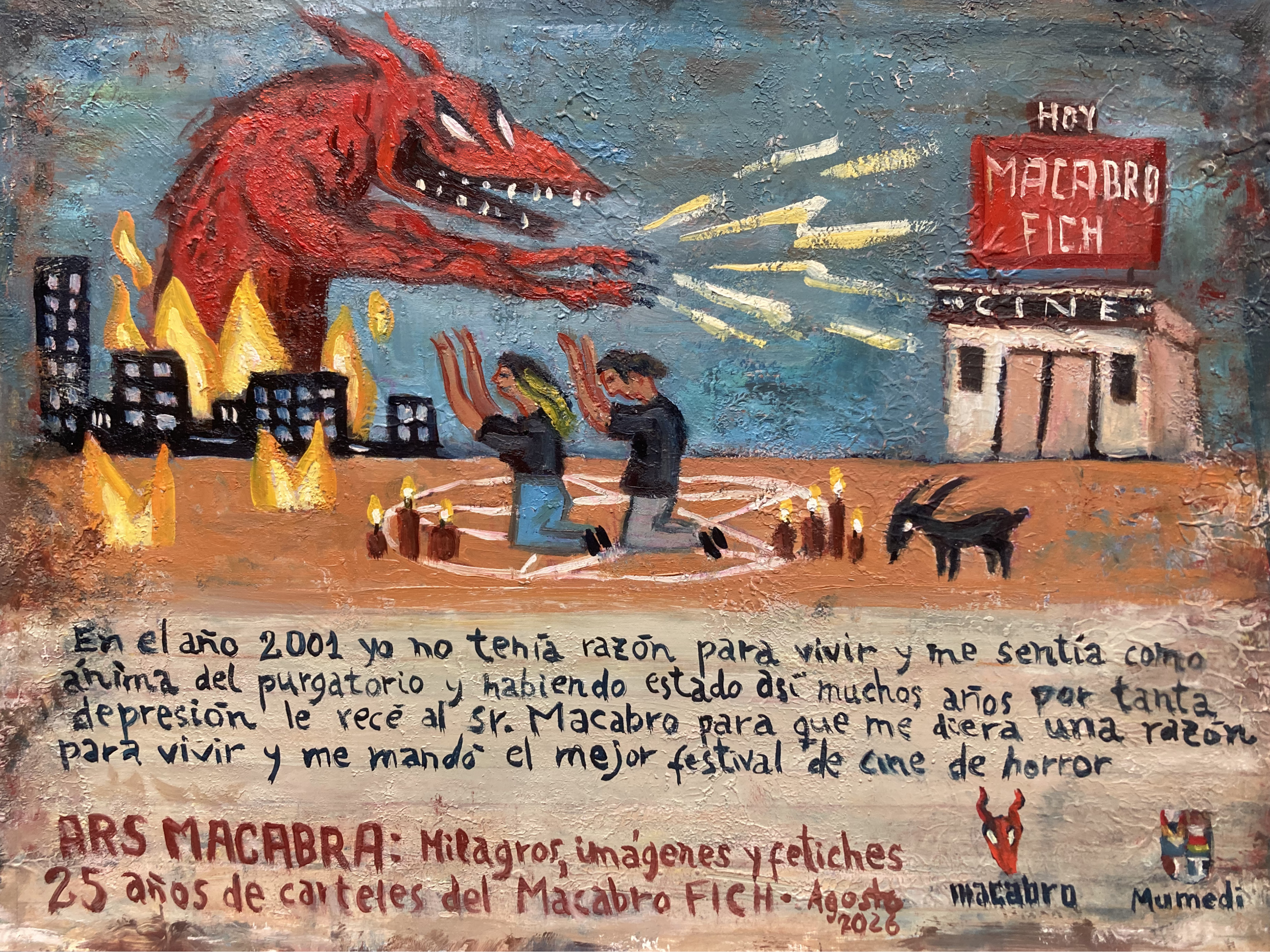 Macabro FICH planea una exposición y el lanzamiento de un libro por sus XXV años