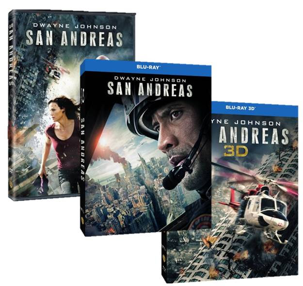 dvd bluray san andreas