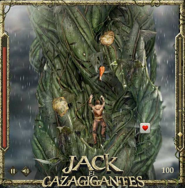 Juegos Jack el cazagigantes warnerbros 2