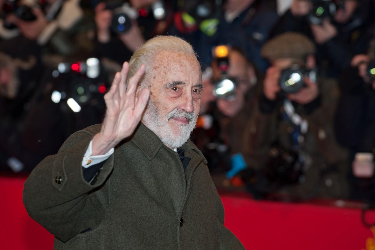 Christopher Lee Berlinale 2012