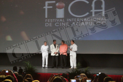 Sylvestre Stallone Fica2014 inauguracion jaguar plata