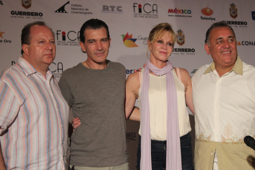 Festival Cine Acapulco FICA 2012 Antonio Banderas Conferencia