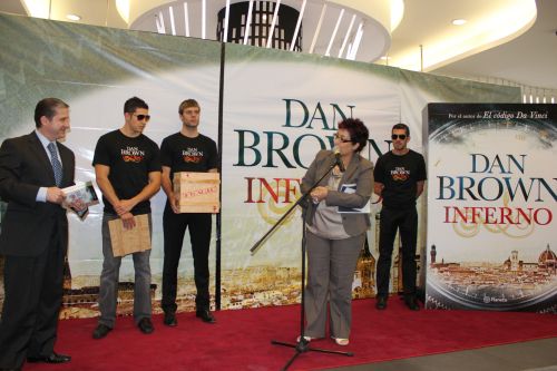 Dan Brown Infern libro lanzamiento