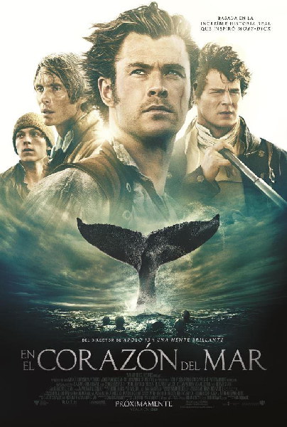 poster en el corazon del mar imagen