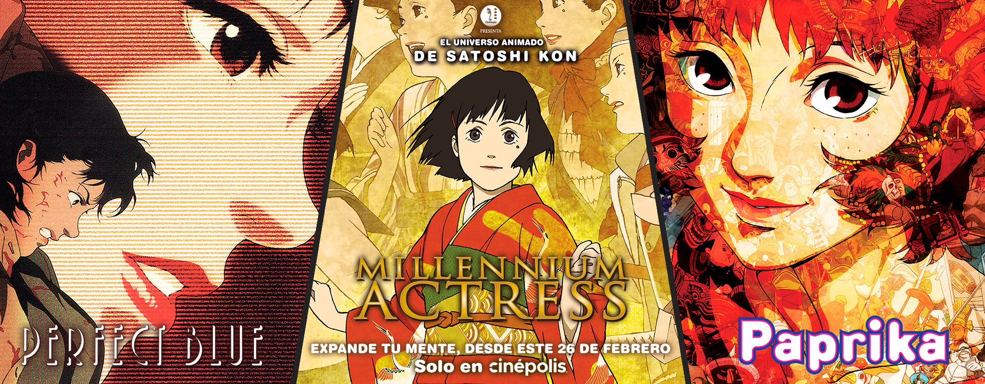 El cine de Satoshi Kon llega a pantallas nacionales en versiones restauradas